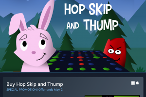 Hop Skip y Thump en oferta