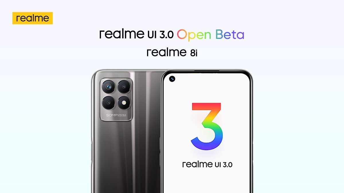 Realme anuncia el programa Realme UI 3.0 Early Access para Realme 9i, Open Beta para 8i