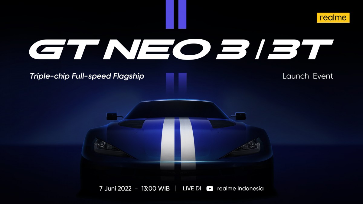 Realme GT Neo 3T se lanzará el 7 de junio
