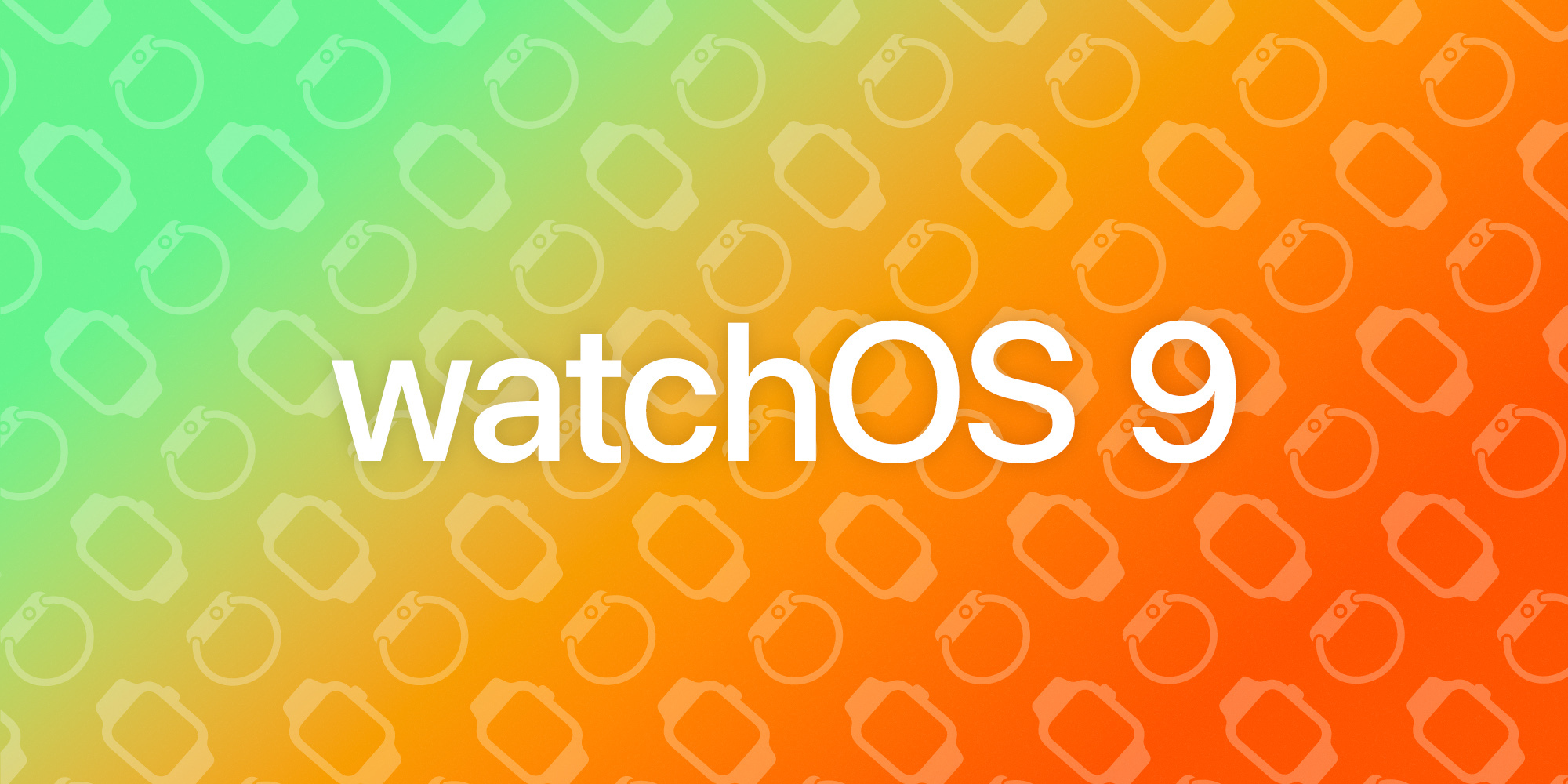 watchOS 9 WWDC 2022