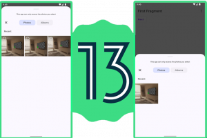 PhotoPicker-Compose-Android 13. Android 13 (API 33) presenta una nueva… |  de Nav Singh 🇨🇦 |  junio 2022