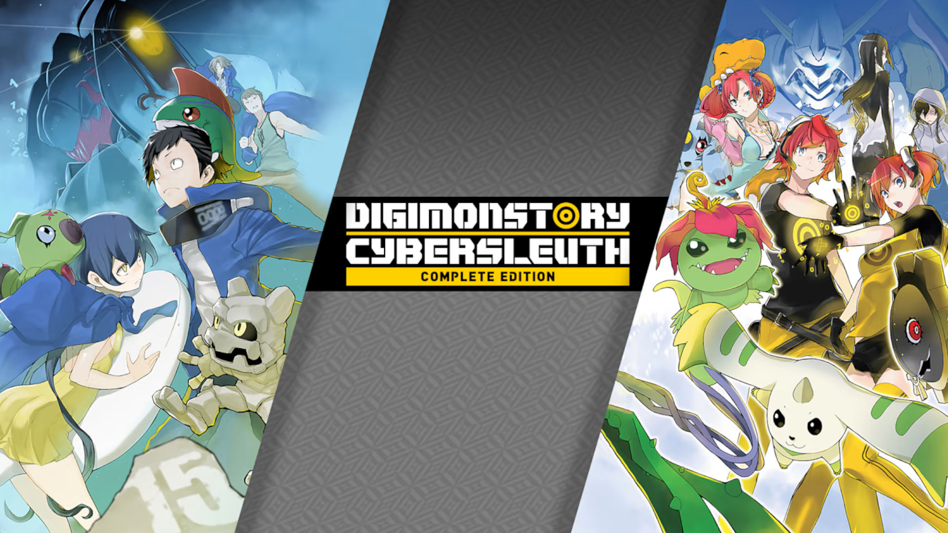 Arte de portada para Digimon Cyber ​​​​Sleuth