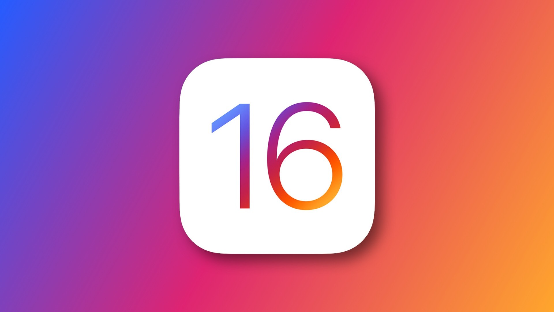 Logotipo de iOS 16 Pocketnow