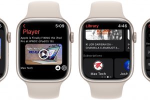 WatchTube reúne la improbable combinación de YouTube y Apple Watch