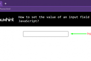 ¿Cómo establecer el valor de un campo de entrada en JavaScript?