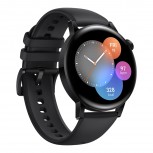 Huawei Watch GT 3 con correa de silicona negra