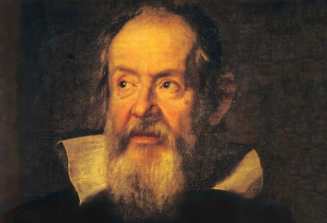 Retrato de Galileo Galilei por Justus Sustermans, 1636. Galería Uffizi, Florencia.