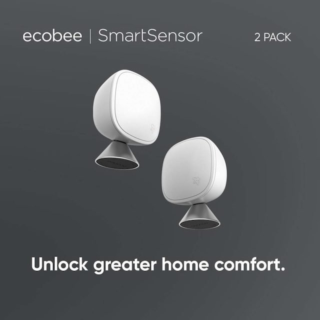 Los SmartSensors de Ecobee reemplazan a los RoomSensors más antiguos y generalmente se venden en paquetes de 2.
