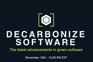 Regístrese para el evento Decarbonize Software de la Green Software Foundation el 10 de noviembre