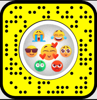 Función Emoji para filtrar en Snapchat