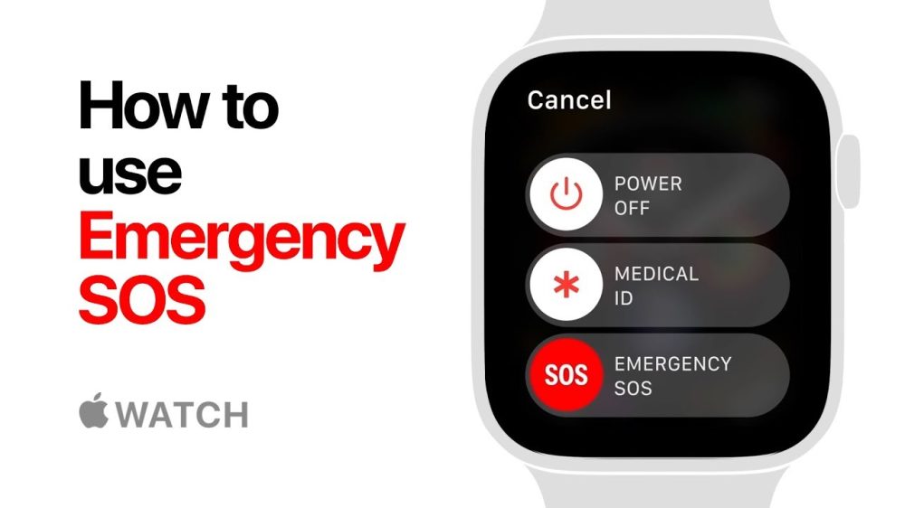 SOS de emergencia de Apple Watch