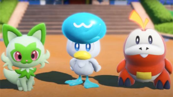 Pokémon Scarlet y Violet exclusivos: los tres Pokémon iniciales