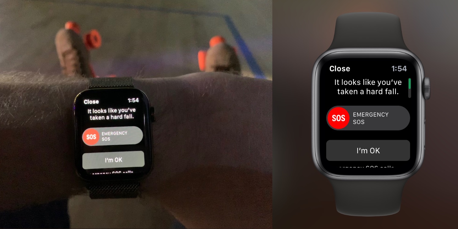 Apple Watch detección de caídas