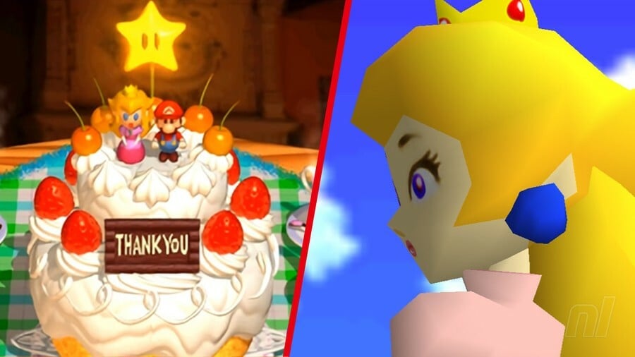 Pastel de Super Mario 64
