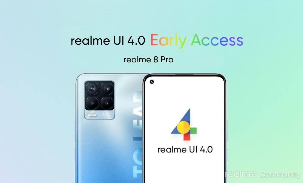 Realme 8 Pro obtiene Realme UI 4.0 Early Access
