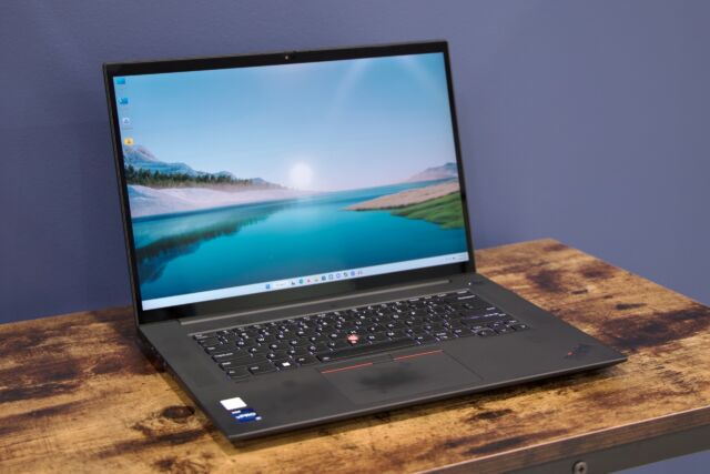 ThinkPad X1 Extreme Gen 5 de Lenovo.