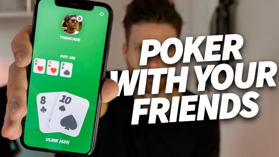 Arte promocional para el poker con tus amigos