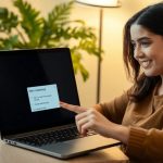 ¿Cómo hago clic derecho en una computadora portátil sin un mouse?