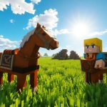 Cómo montar a caballo en Minecraft